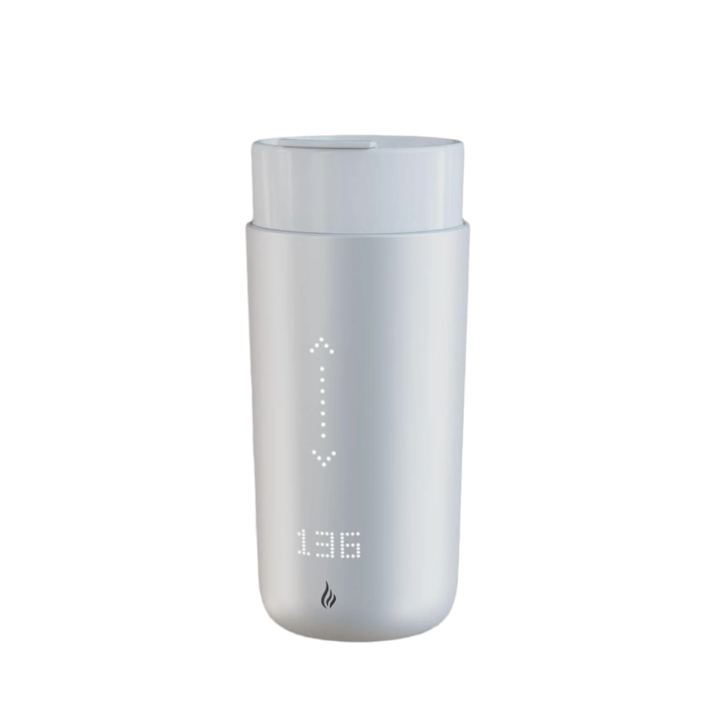 Ciups GoMug 12 oz Smart Temperature Control Self Heating Travel Mug White