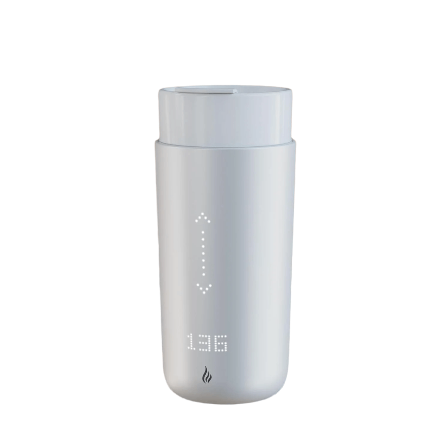 Ciups GoMug 12 oz Smart Temperature Control Self Heating Travel Mug White