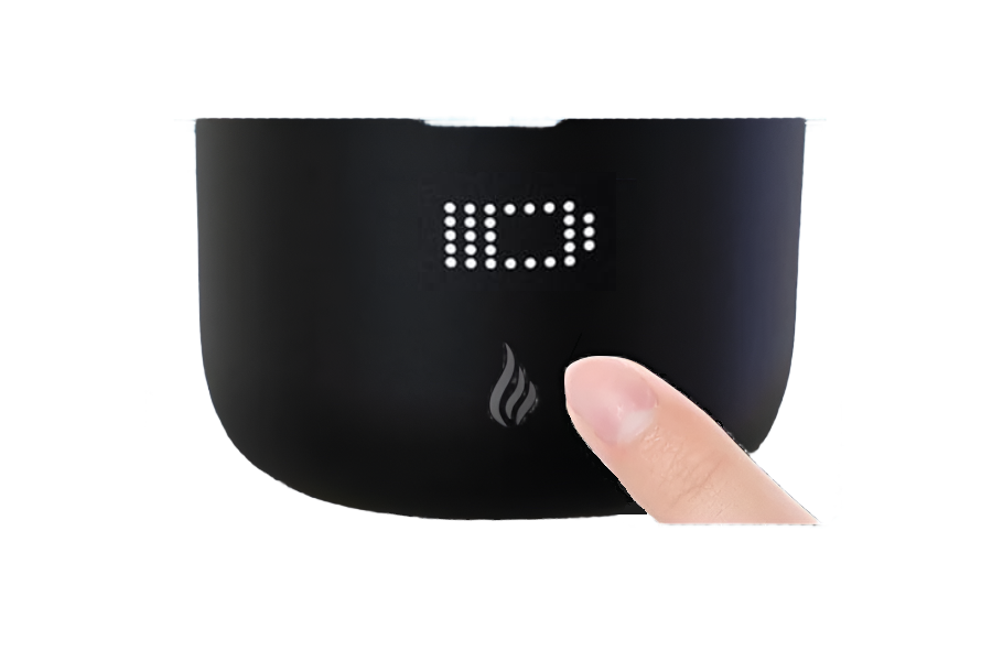 Ciups GoMug checking battery