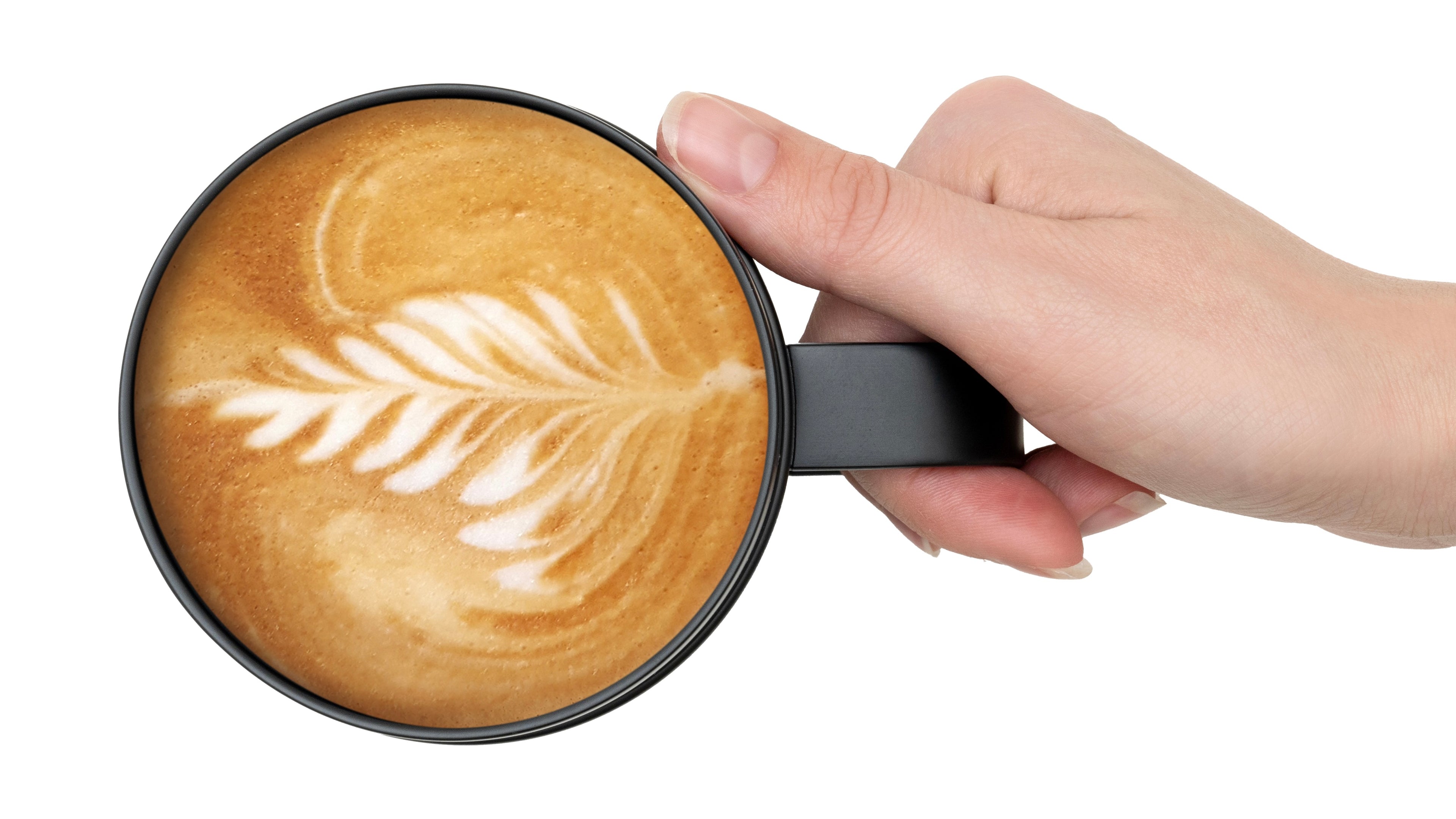 Hand holding a Ciups® Mug 16oz