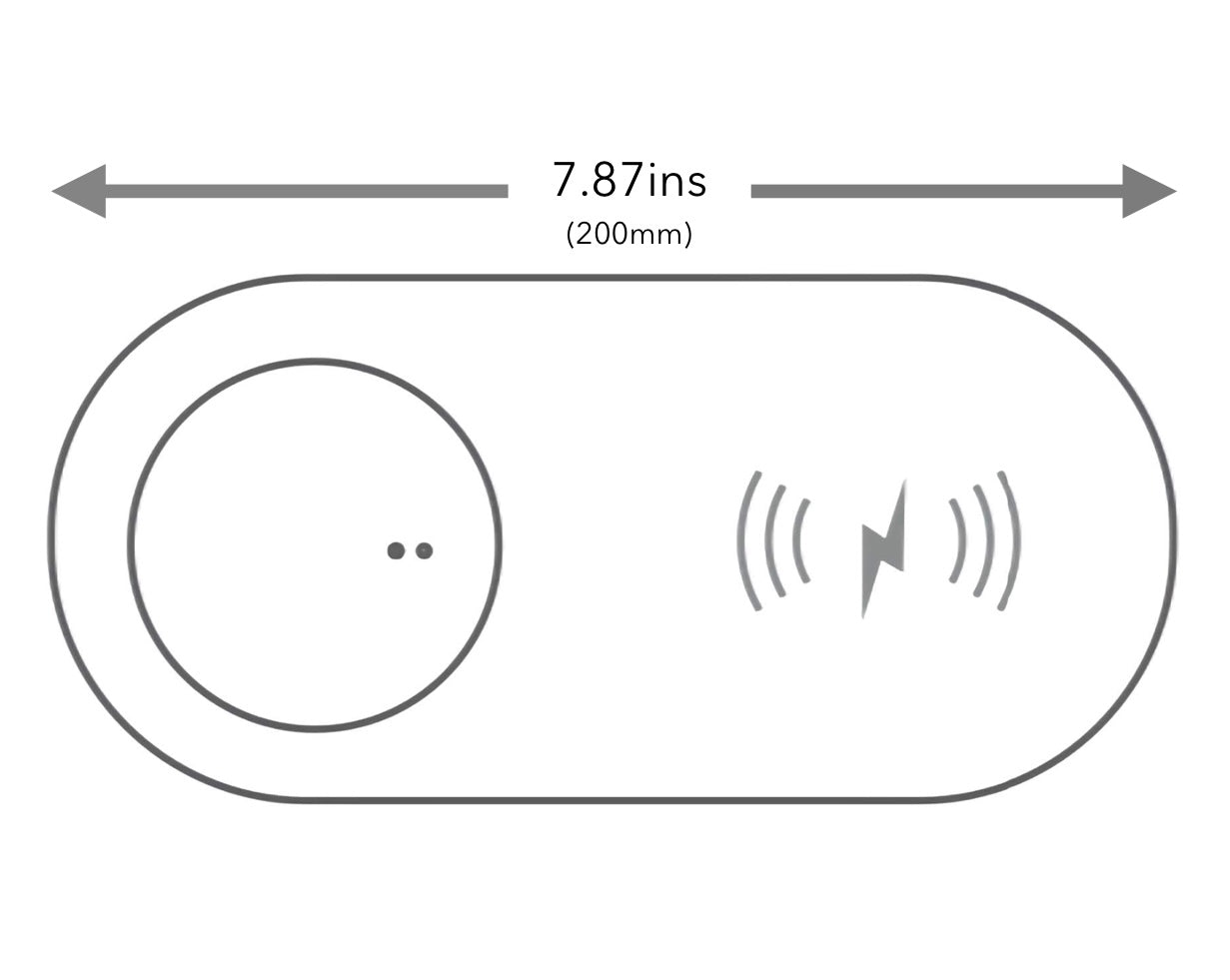 Wireless Charging Hub Dimensions 
