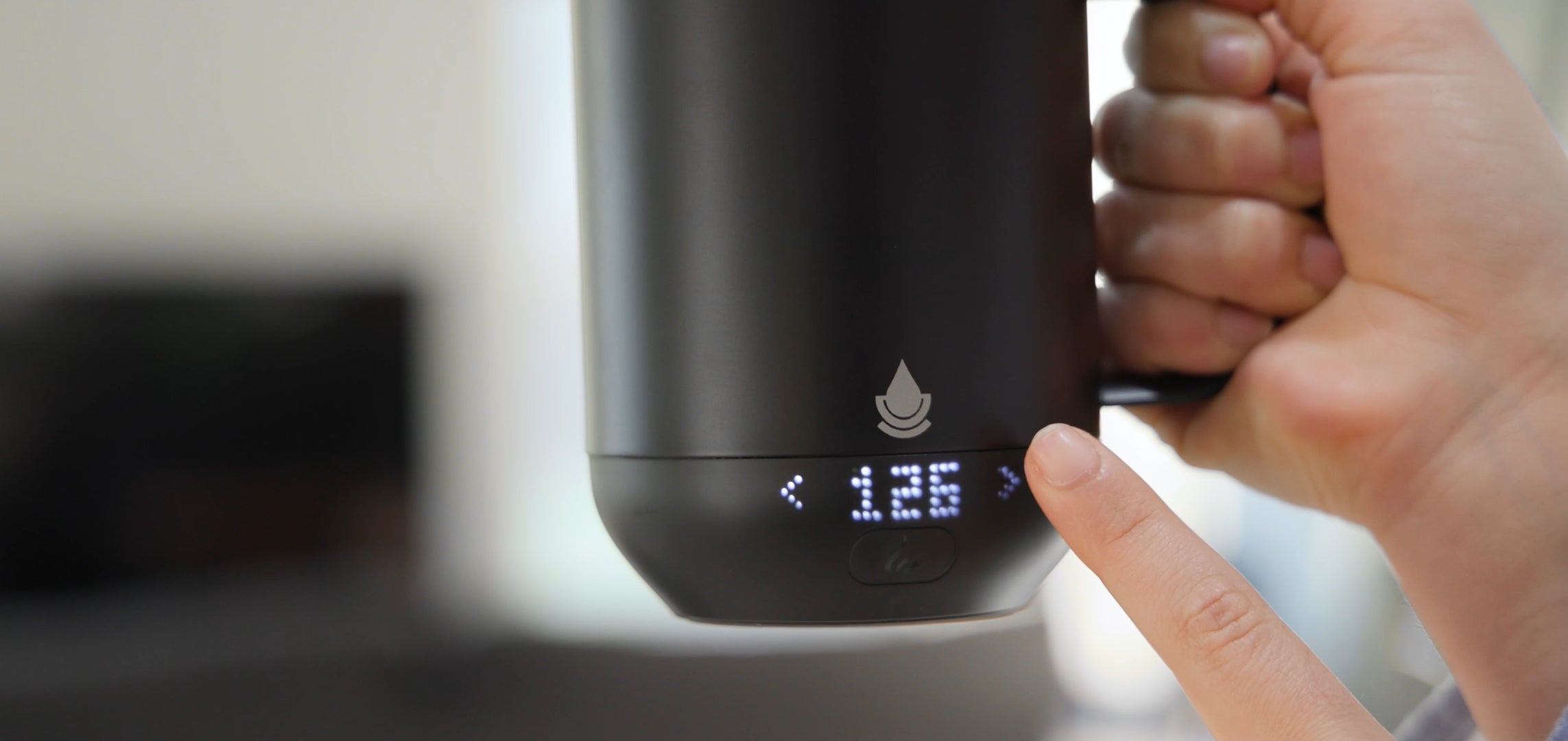 Ciups Mug selecting temperature picture